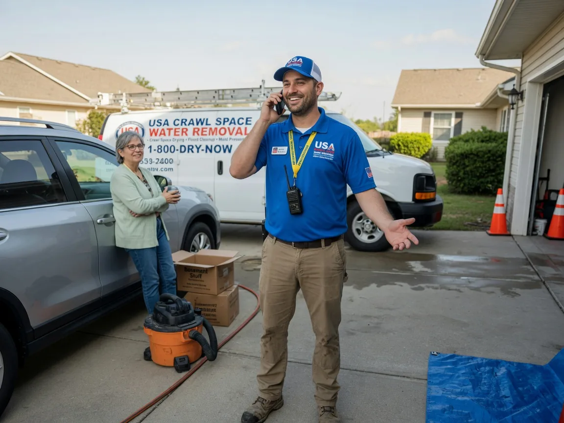 Crawl Space Water Removal Mantee, MS FAQs
